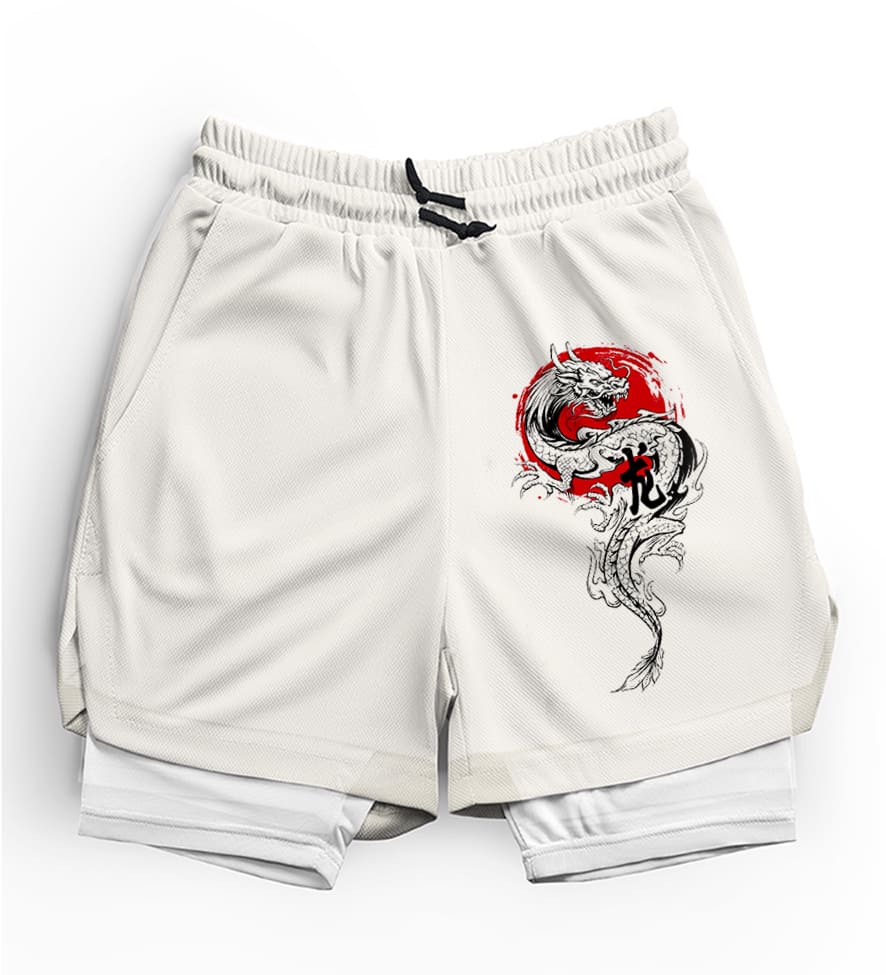 Shorts Compressão 2 em 1 - DRAGON